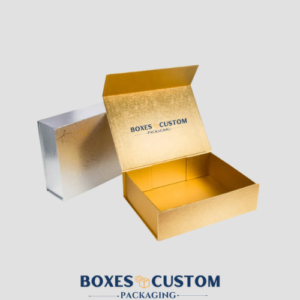 Gold Metallic Boxes