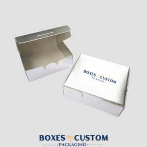 Silver Metallic Boxes