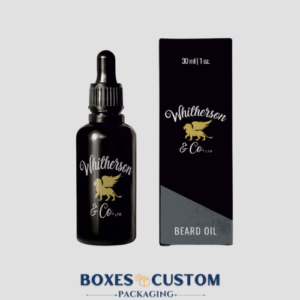 Custom Beard Oil Boxes
