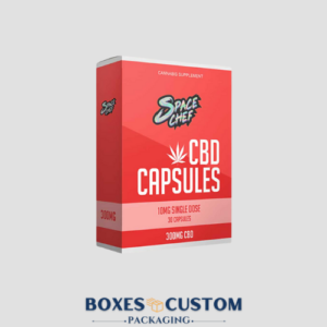 Custom CBD Capsule Boxes