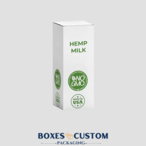 Custom hemp milk boxes